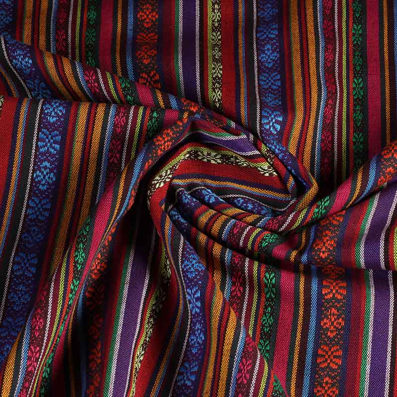 Tissu Mexico rouge