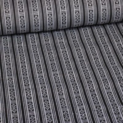 Tissu Mexico noir et blanc