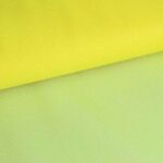 Tule zigzag glitter fluor geel