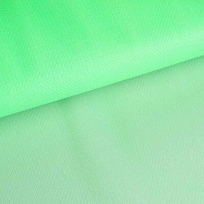 Tissu tulle zigzag paillettes vert fluorescent