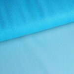 Tule zigzag glitter aqua