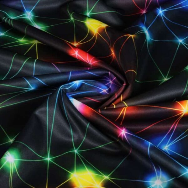 Tissu tricot space impression numérique