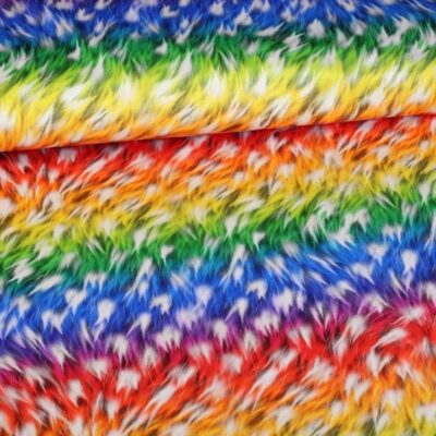 Tissu tricot plumes impression numérique