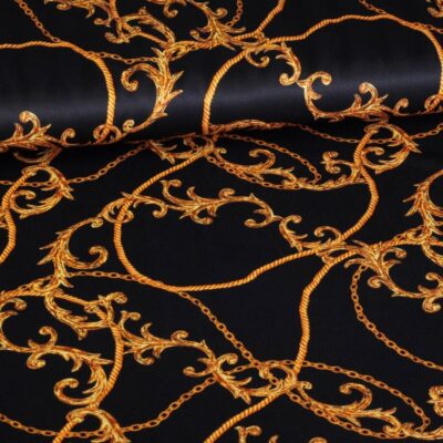 Tissu tricot imprimé numérique chaîne/chaîne