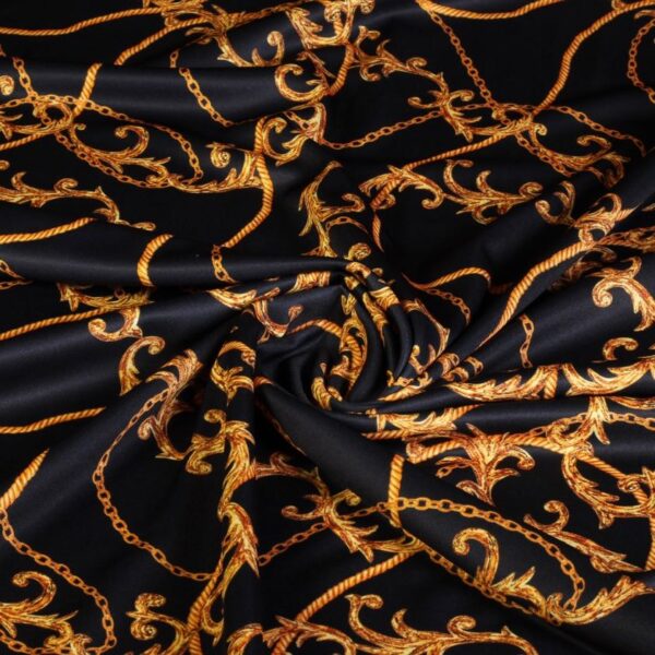 Tissu tricot imprimé numérique chaîne/chaîne
