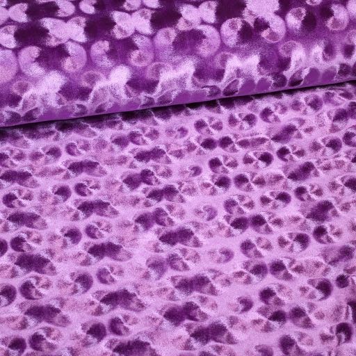 Tissu velours violet