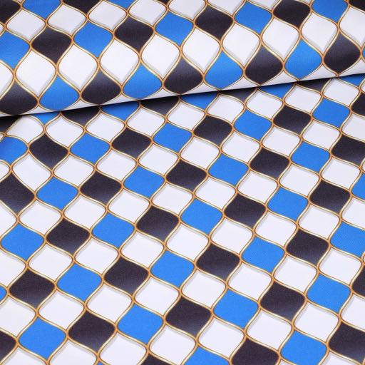 Tissu Terlenka Fantasie aqua