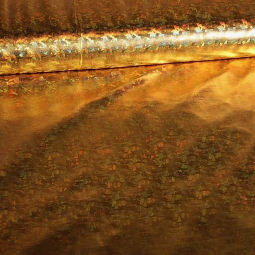 Tissu Jersey Hologram or