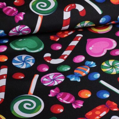 Tissu Terlenka bonbons sucette