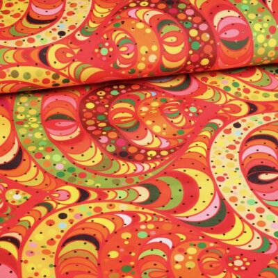 Tissu Terlenka multicolor or
