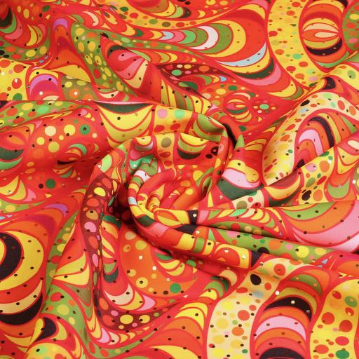 Tissu Terlenka multicolor or