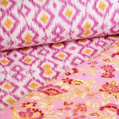 Tissu hydrophile matelassé ornement
