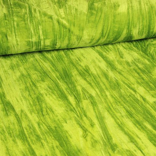 Tissu velours stretch brillant lime