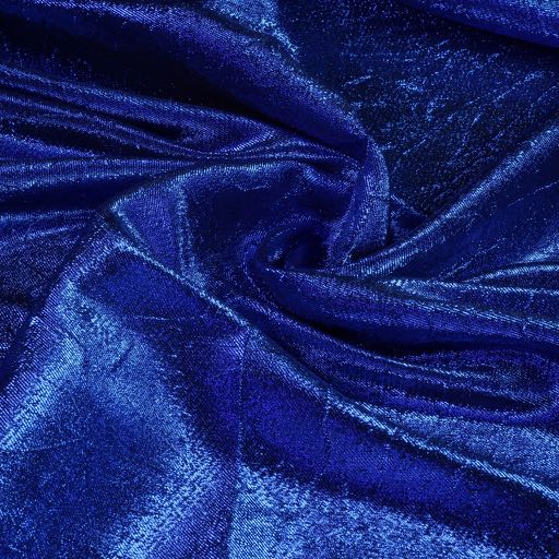 Tissu Lurex cobalt