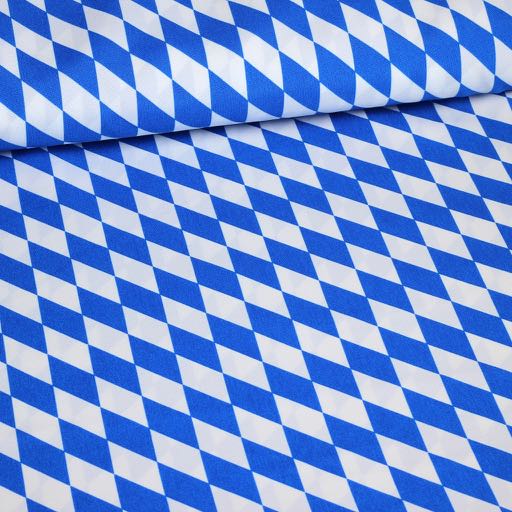 Tissu Terlenka petite Bayern carreaux