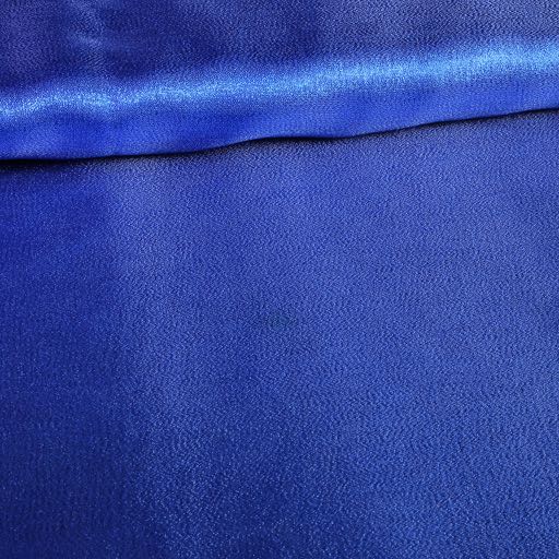 Tissu Fancy Organza Crepe cobalt