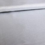 Fancy Organza crepe stof zilver