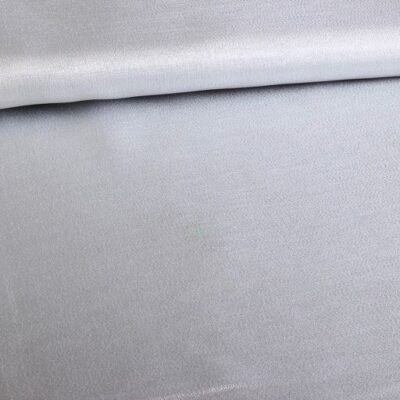 Tissu Fancy Organza Crepe argent