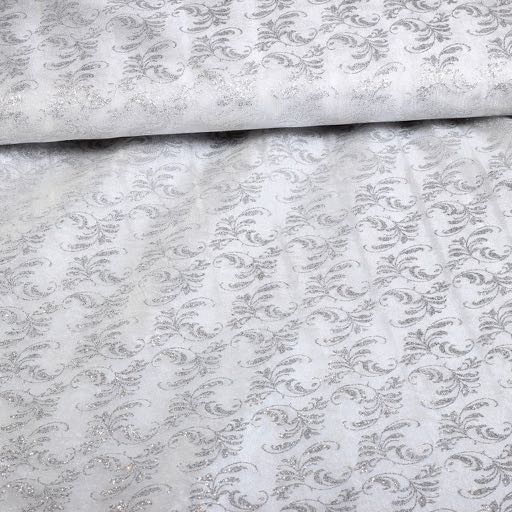 Tissu organza blanc