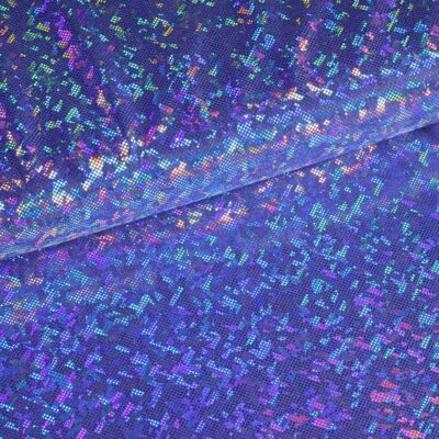 Tissu Mystique Deluxe Foil Hologram violet