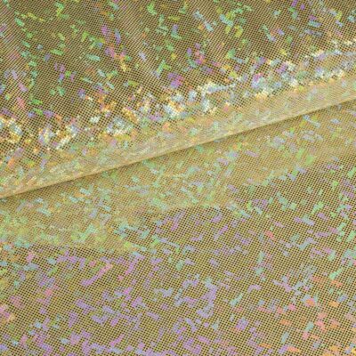 Tissu Mystique Deluxe Foil Hologram or
