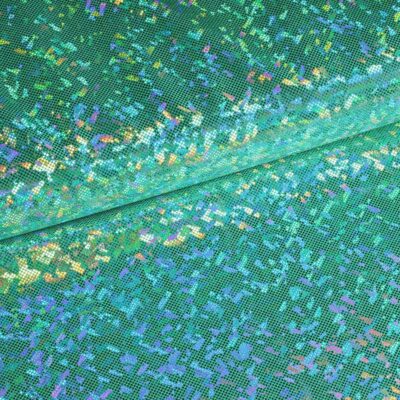 Tissu Mystique Deluxe Foil Hologram vert