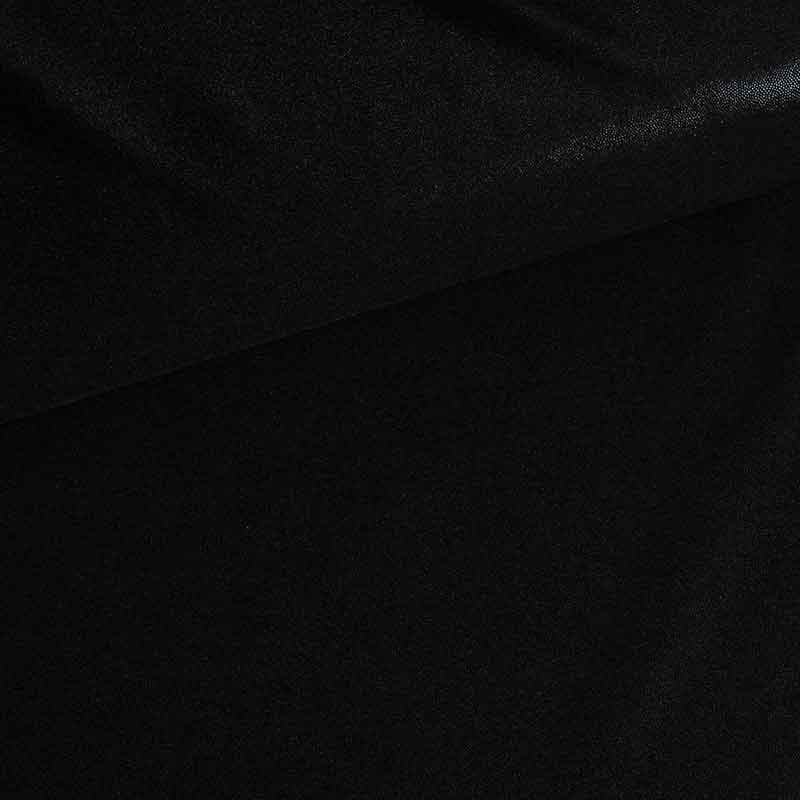 Tissu Mystique foil noir