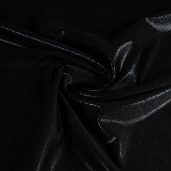 Tissu Mystique foil noir