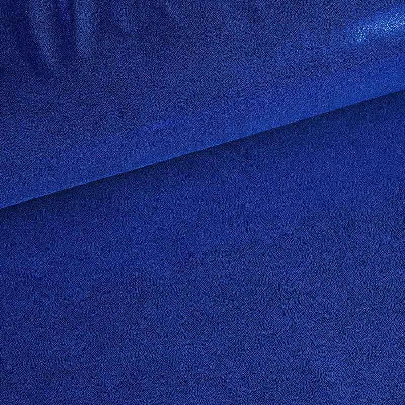 Tissu Mystique foil basic cobalt