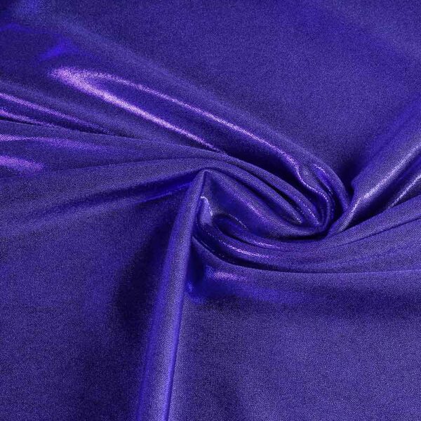 Tissu Mystique foil violet