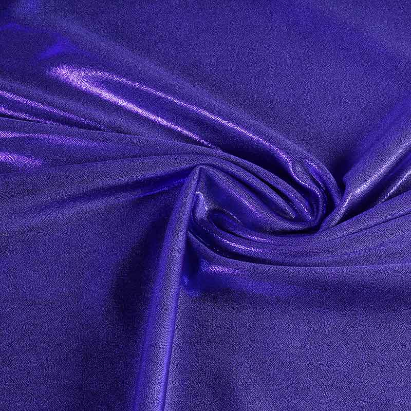 Tissu Mystique foil violet