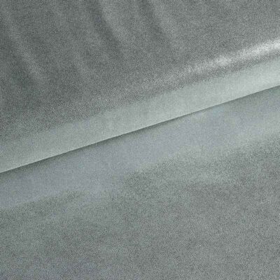 Tissu Mystique foil argent foncé