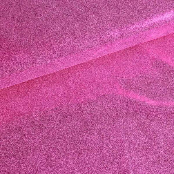 Tissu Mystique brillant rose