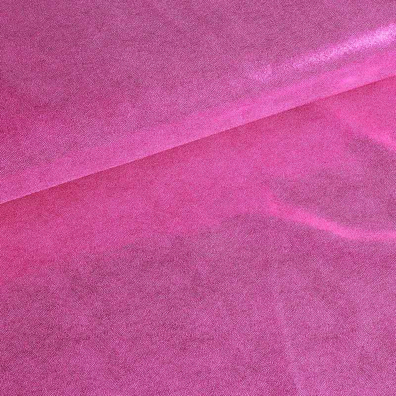 Tissu Mystique brillant rose