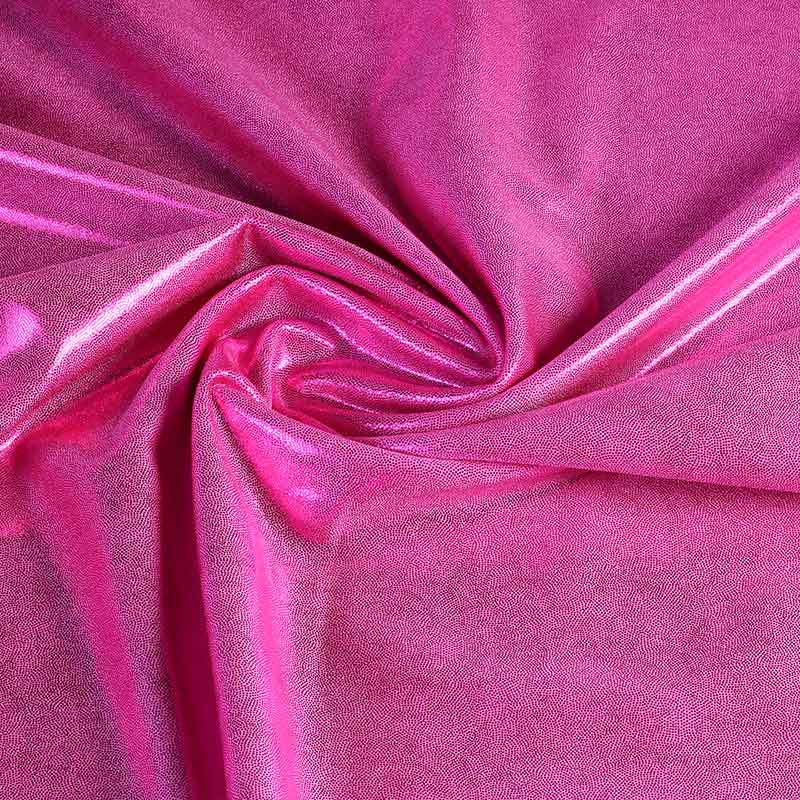 Tissu Mystique brillant rose