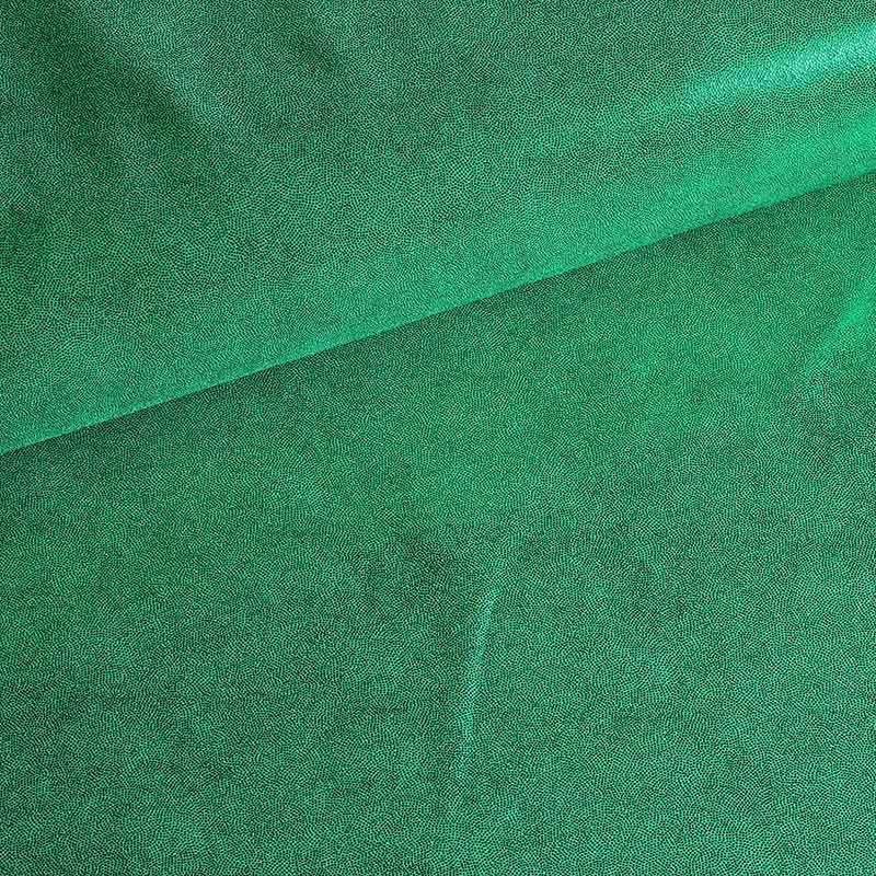 Tissu Mystique foil vert