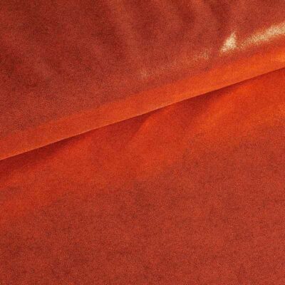 Tissu Mystique foil orange
