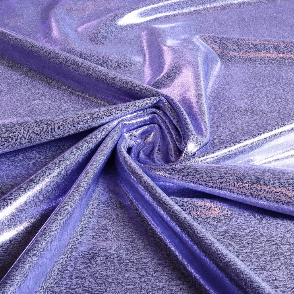 Tissu Mystique foil basic lilas