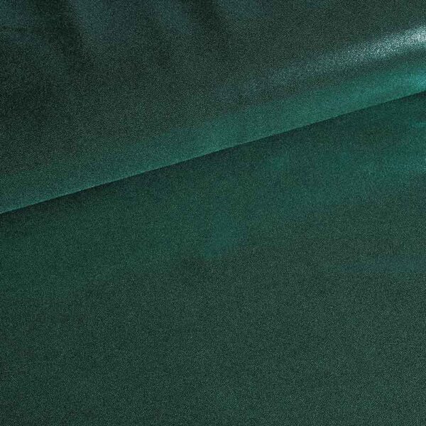 Tissu Mystique foil vert foncé