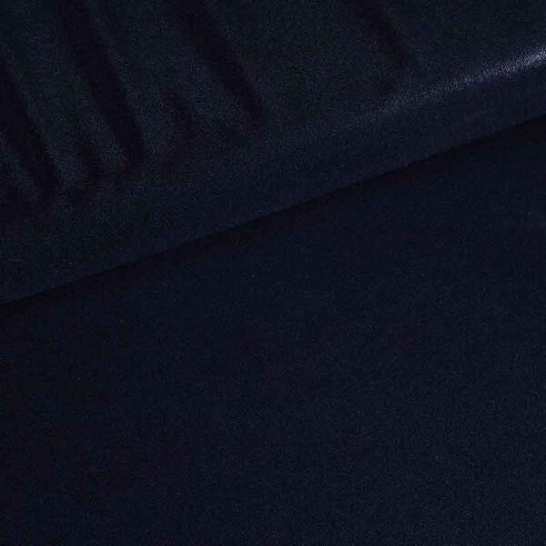 Tissu Mystique foil bleu foncé