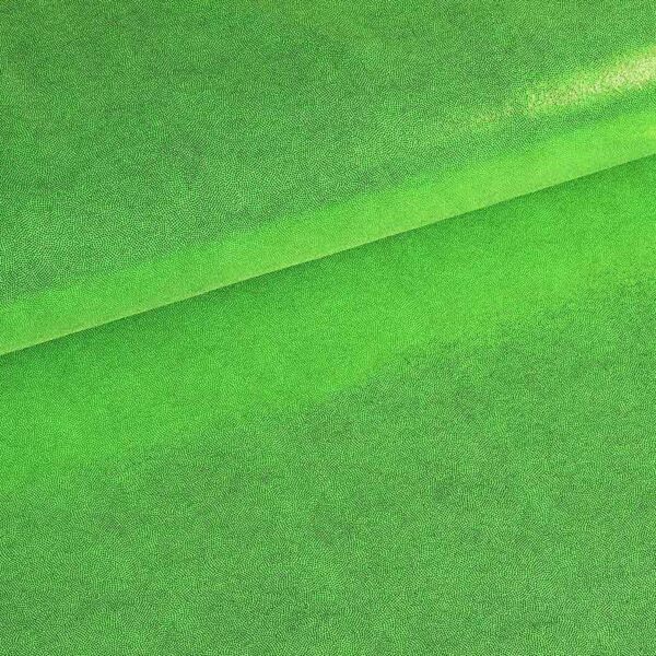 Tissu foil Mystique lime