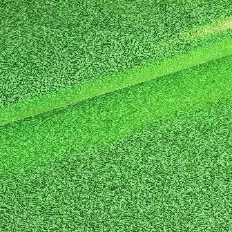 Tissu foil Mystique lime