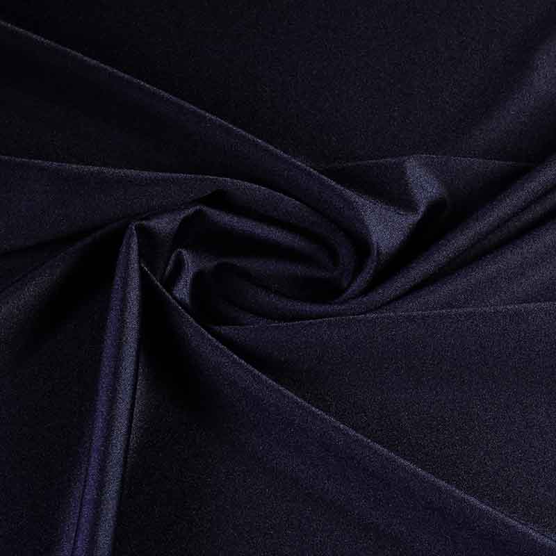 Tissu maillot de bain Lycra bleu foncé