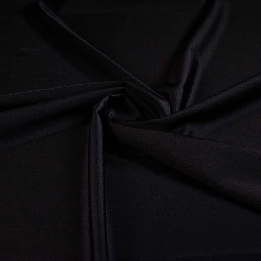 Tissu maillot de bain lycra noir