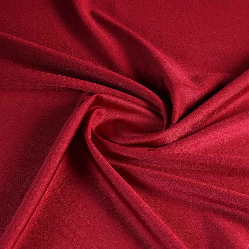Tissu maillot de bain Lycra rouge vin