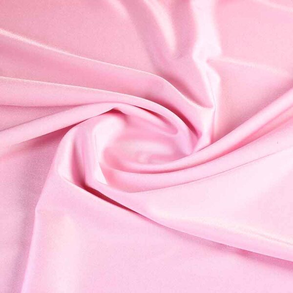 Tissu maillot de bain Lycra rose clair