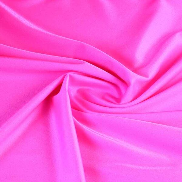 Tissu maillot de bain Lycra rose fluo