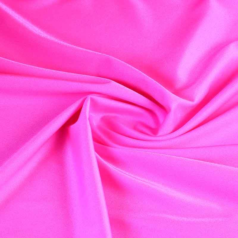 Tissu maillot de bain Lycra rose fluo