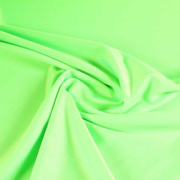 Tissu maillot de bain Lycra vert fluor