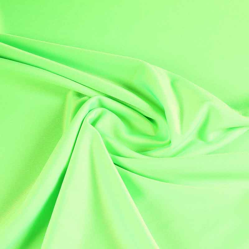 Tissu maillot de bain Lycra vert fluor
